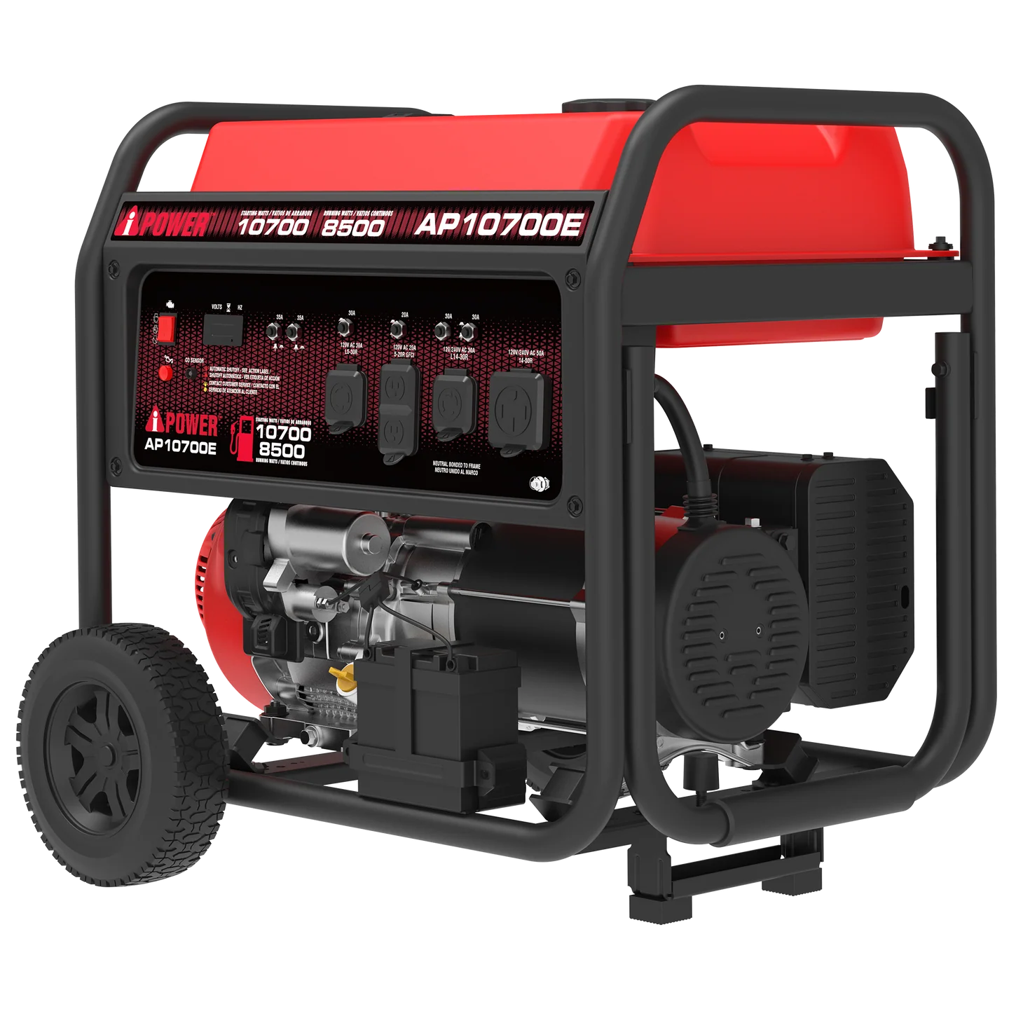A-iPower AP10700E 8500W/10700W Generator Gas CO Sensor Electric Start New - Image 3