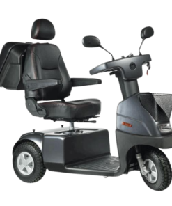 Alternative view of Afikim Afiscooter C3 Standard 3-Wheel Electric Mobility Scooter Red New