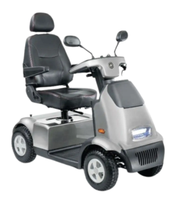 Afikim Afiscooter C4 4-Wheel Electric Mobility Scooter Silver New