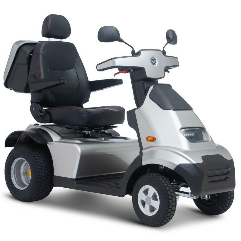 Afikim Afiscooter S4 4-Wheel Electric Mobility Scooter Red New - Image 7