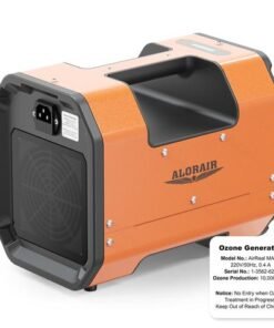 Alternative view of AlorAir O-UVC2 Pro 10,000 mg/h Commercial Ozone Generator with Digital Display New
