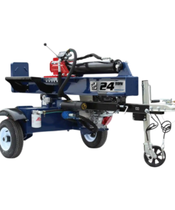 Iron and Oak Log Splitter 24 Ton Vertical/Horizontal Tow Behind Portable Gas with Honda GX160 Engine 163cc BHVH2418GX New