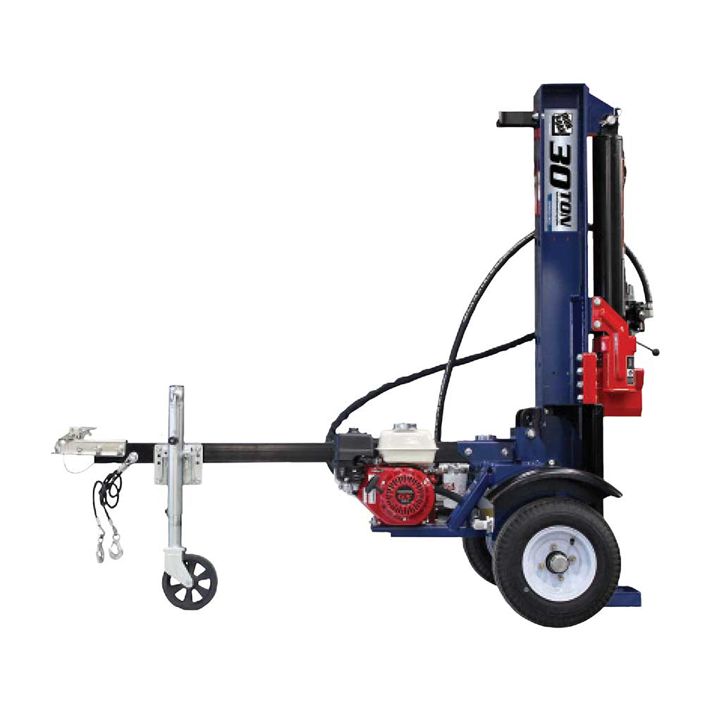 Iron and Oak Log Splitter 30 Ton Vertical/Horizontal Tow Behind Portable Gas with Honda GX270 Engine BHVH3018GX New - Image 6