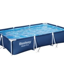 Bestway: Steel Pro 9'10" x 6'7" x 26" Above Ground Pool Set  - 872 Gallons, Outdoor Family Pool, Includes Filter & Pump
