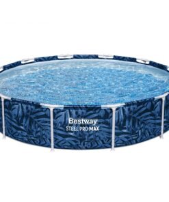 Bestway: Steel Pro MAX - 12' x 30" Round Pool Set, Above Ground, Pump