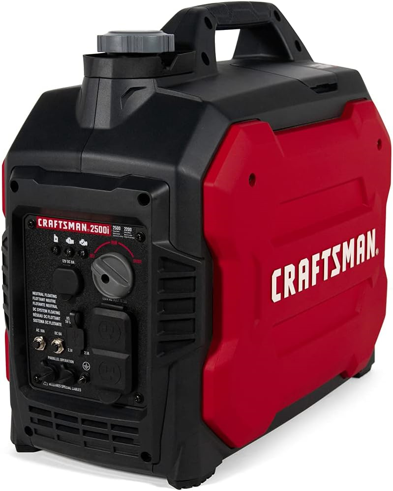 Craftsman CMXGIAC2500 Gas Inverter Generator 2200W/2500W Manufacturer RFB - Image 3