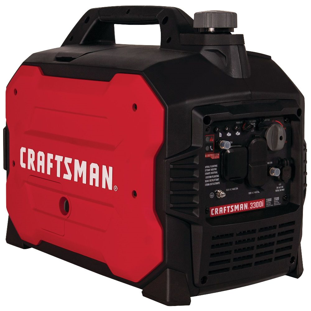 Craftsman CMXGIAC3300 Gas Inverter Generator 2500W/3300W With CO Detect Manufacturer RFB - Image 2