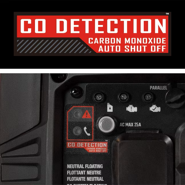 Craftsman CMXGIAC3300 Gas Inverter Generator 2500W/3300W With CO Detect Manufacturer RFB - Image 6