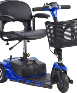Alternative view of Vevor Mobility Scooter 3 Wheel Folding Heavy Duty 265 lbs. Capacity 24V 4 MPH 12 Mile Range New