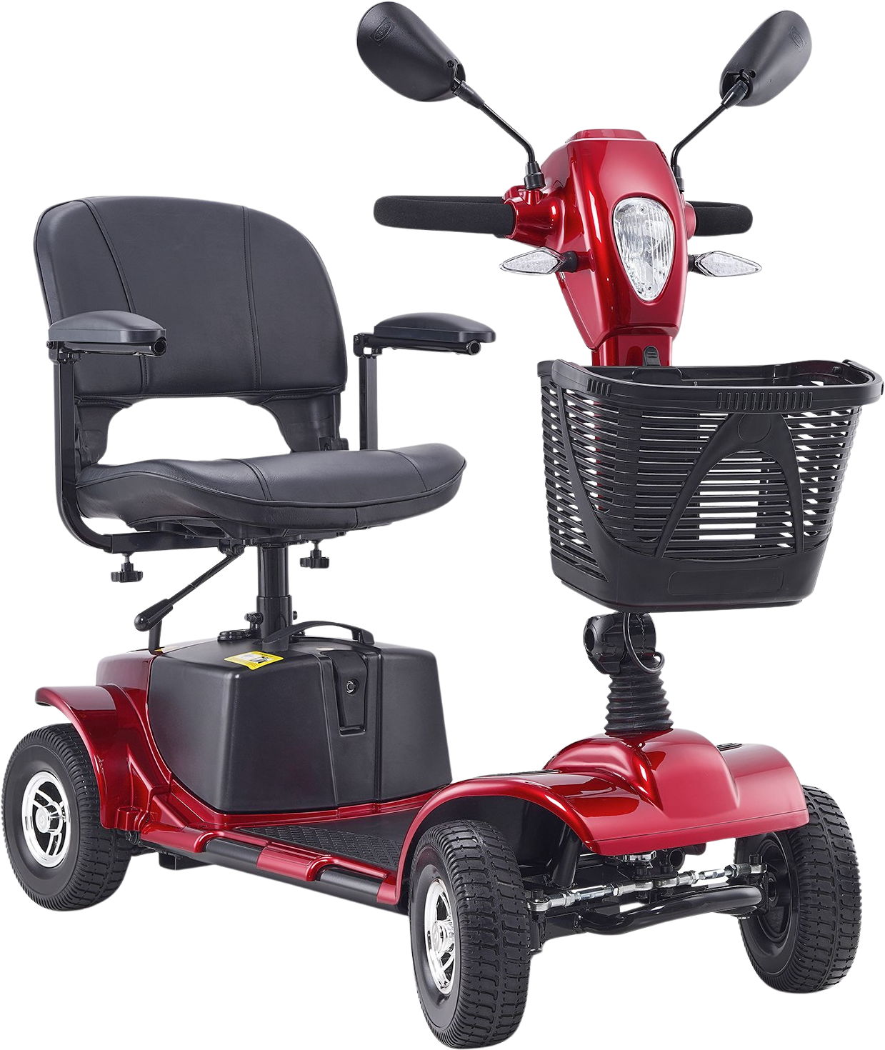 Vevor Mobility Scooter 4 Wheel Folding Heavy Duty 265 lbs. Capacity 24V 5 MPH 12 Mile Range New - Image 2