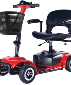 Zip'r Roo 4 Travel Mobility Scooter Red New