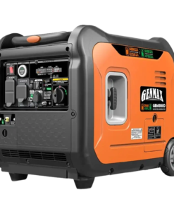 GENMAX GM6000iED 30 Amp 5250W/6000W Remote Start Dual Fuel Inverter Generator with CO Detect Scratch and Dent