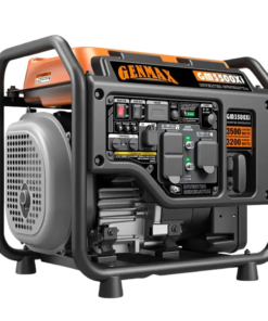 GENMAX GM3500Xi 30 Amp 3200W/3500W Recoil Start Gas Open Frame Inverter Generator with CO Detect New