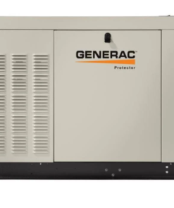 Alternative view of Generac Protector RG02724ANAX 27kW Liquid Cooled 1 Phase 120/240V Standby Generator Manufacturer RFB
