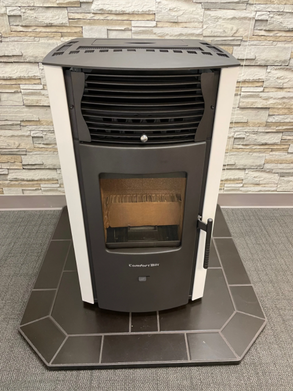 ComfortBilt HP50 2,200 sq. ft. EPA Certified Pellet Stove with Auto Ignition and 47 lb Hopper Arctic White New - Image 3