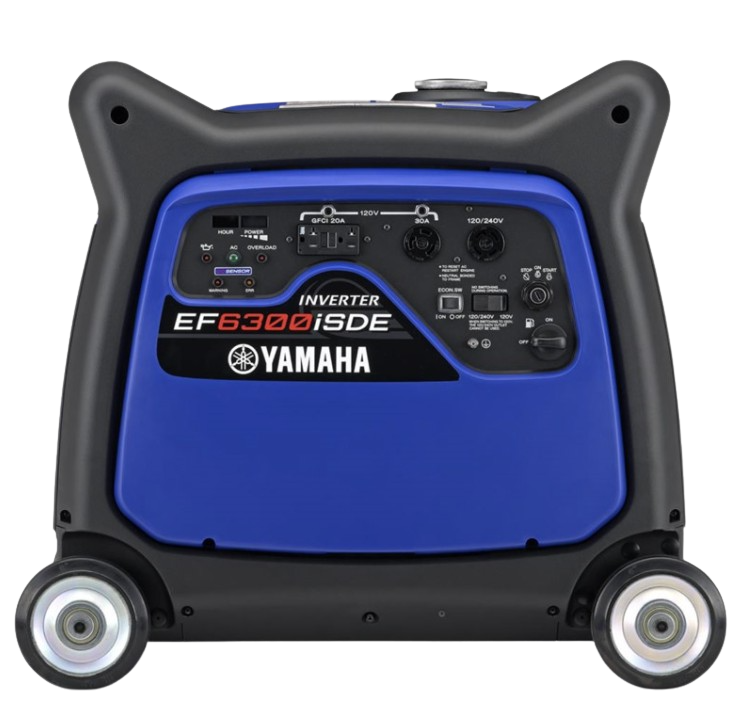 Yamaha EF6300ISDE 5500W/6300W 120/240V Electric Start Gas Inverter Generator With CO Sensor New - Image 3