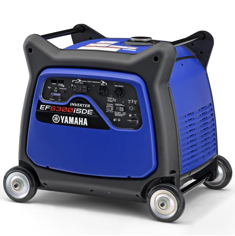 Yamaha EF6300ISDE 5500W/6300W 120/240V Electric Start Gas Inverter Generator With CO Sensor New - Image 2
