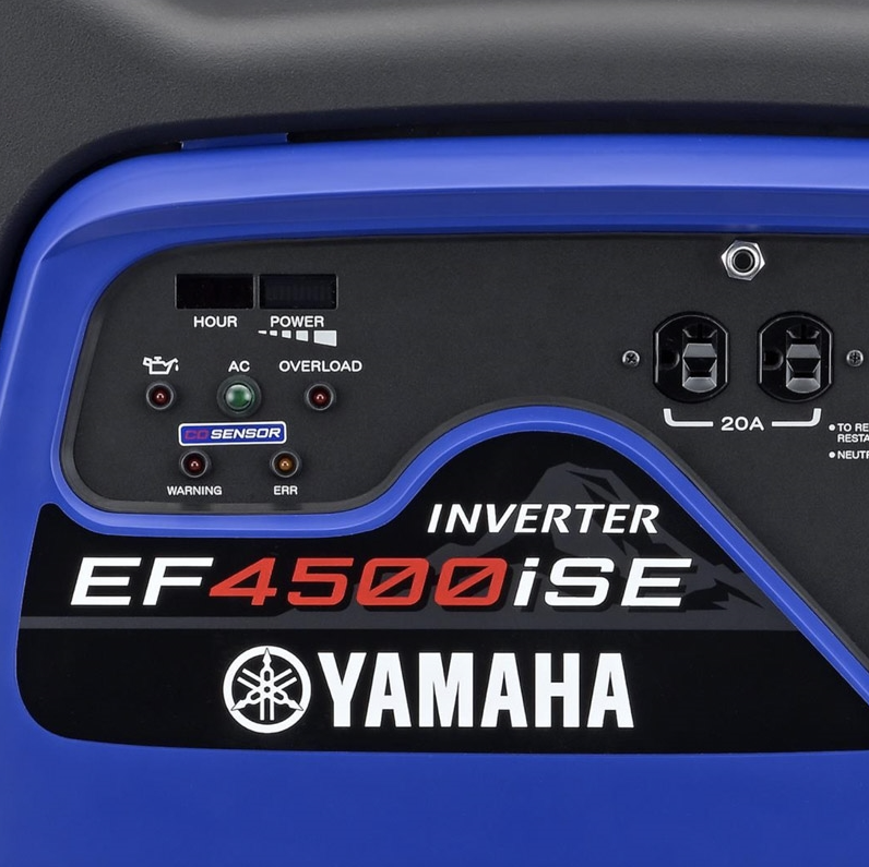Yamaha EF4500ISE 4400W/4500W Electric Start Gas Inverter Generator With CO Sensor New - Image 4