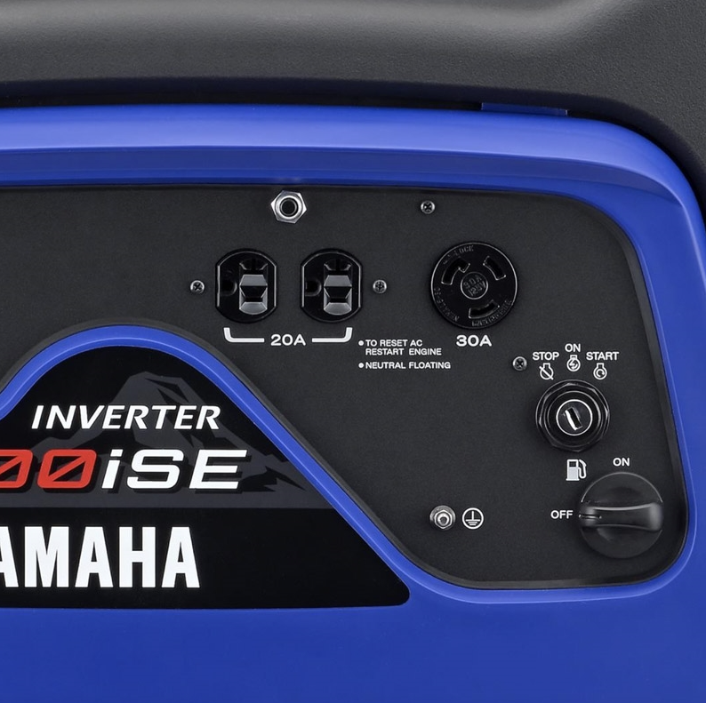 Yamaha EF4500ISE 4400W/4500W Electric Start Gas Inverter Generator With CO Sensor New - Image 5