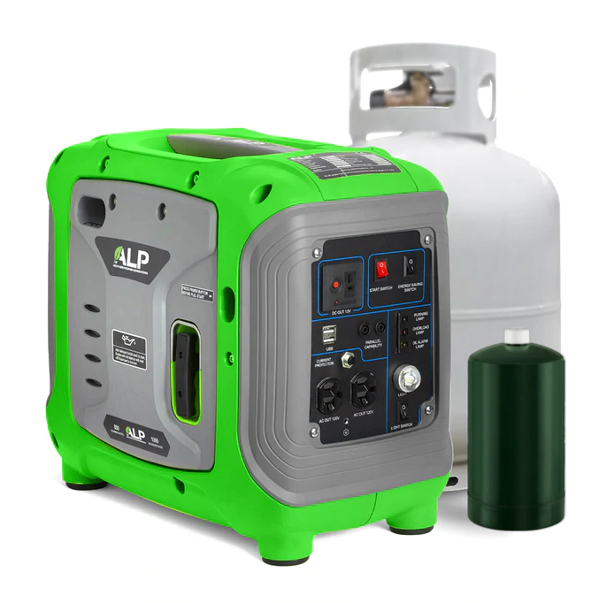 ALP 850W/1000W Propane Powered Inverter Generator New - Image 5