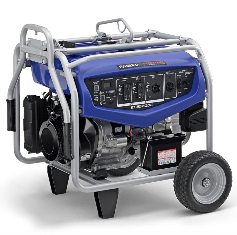 Yamaha EF5500DE 4500W/5500W Electric Start Gas Generator With CO Sensor New - Image 3
