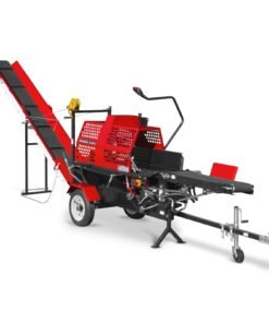 Alternative view of MechMaxx HLS20 Log Splitter Firewood Processor with Conveyor 20 Ton Splitting Force 24" x 15" Log Capacity 18" Chainsaw New