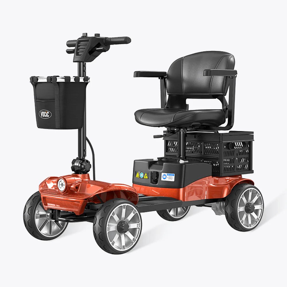 Vocic D35 Mobility Scooter with Shopping Cart 21 Mile Range 3.7 MPH 250W New - Image 3