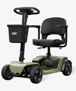 Alternative view of Vocic D52 Mobility Scooter Foldable 14 Mile Range 3.7 MPH 250W New