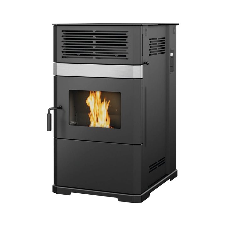 Drolet ECO-65R 2,600 Sq. Ft. Bottom Feed Pellet Stove 125 lb Hopper With Blower New - Image 4