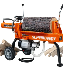 Super Handy GCAO024 Log Splitter 14-Ton Horizontal Portable Electric 120V 15Ah 2.5HP Motor New Canada Only