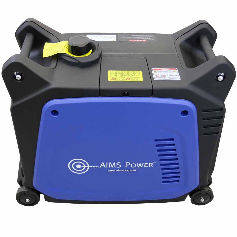 Aims GEN3200W120V 2800W/3200W Generator Gas 30 Amp Low THD Inverter Electric Start Scratch and Dent - Image 4