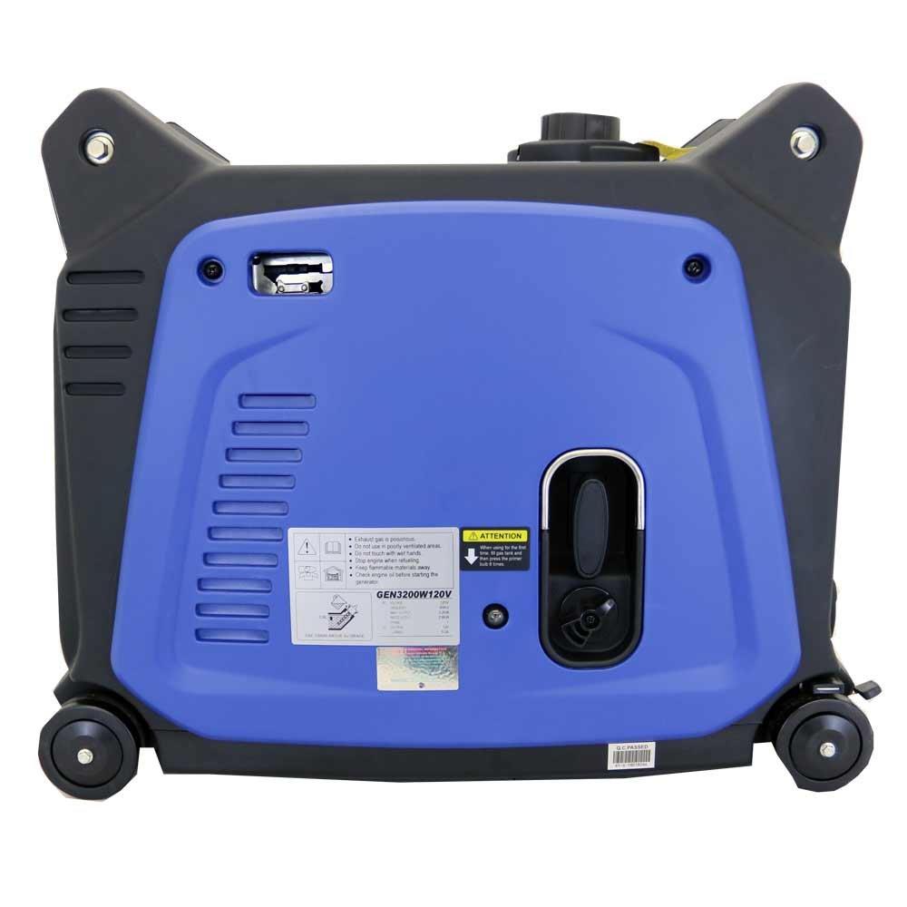 Aims GEN3200W120V 2800W/3200W Generator Gas 30 Amp Low THD Inverter Electric Start Scratch and Dent - Image 5