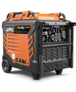 Alternative view of GENMAX GM10500iETC Tri-Fuel Inverter Generator 8500W/10500W 50 Amp Remote Start (Open Box)