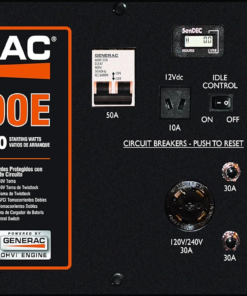 Alternative view of Generac GP17500E 17500W/26250W Gas Generator Electric Start Scratch and Dent