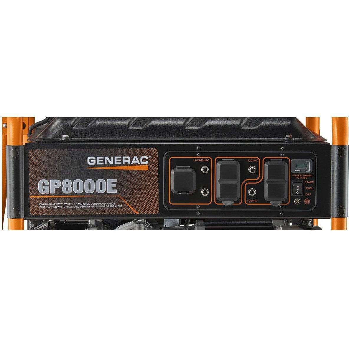 Generac GP8000E 8000W/10000W Generator Manufacturer RFB - Image 4