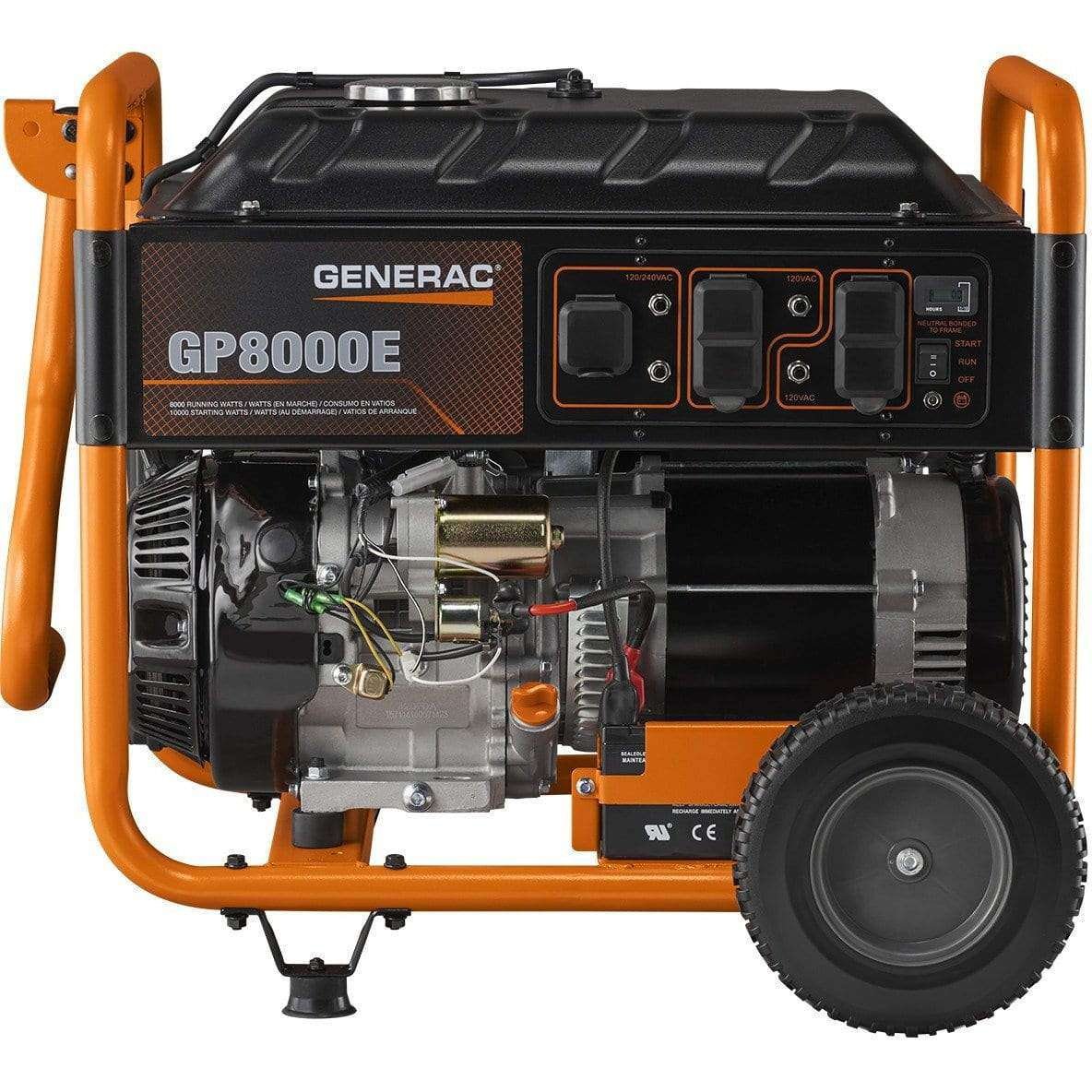 Generac GP8000E 8000W/10000W Generator Manufacturer RFB - Image 3