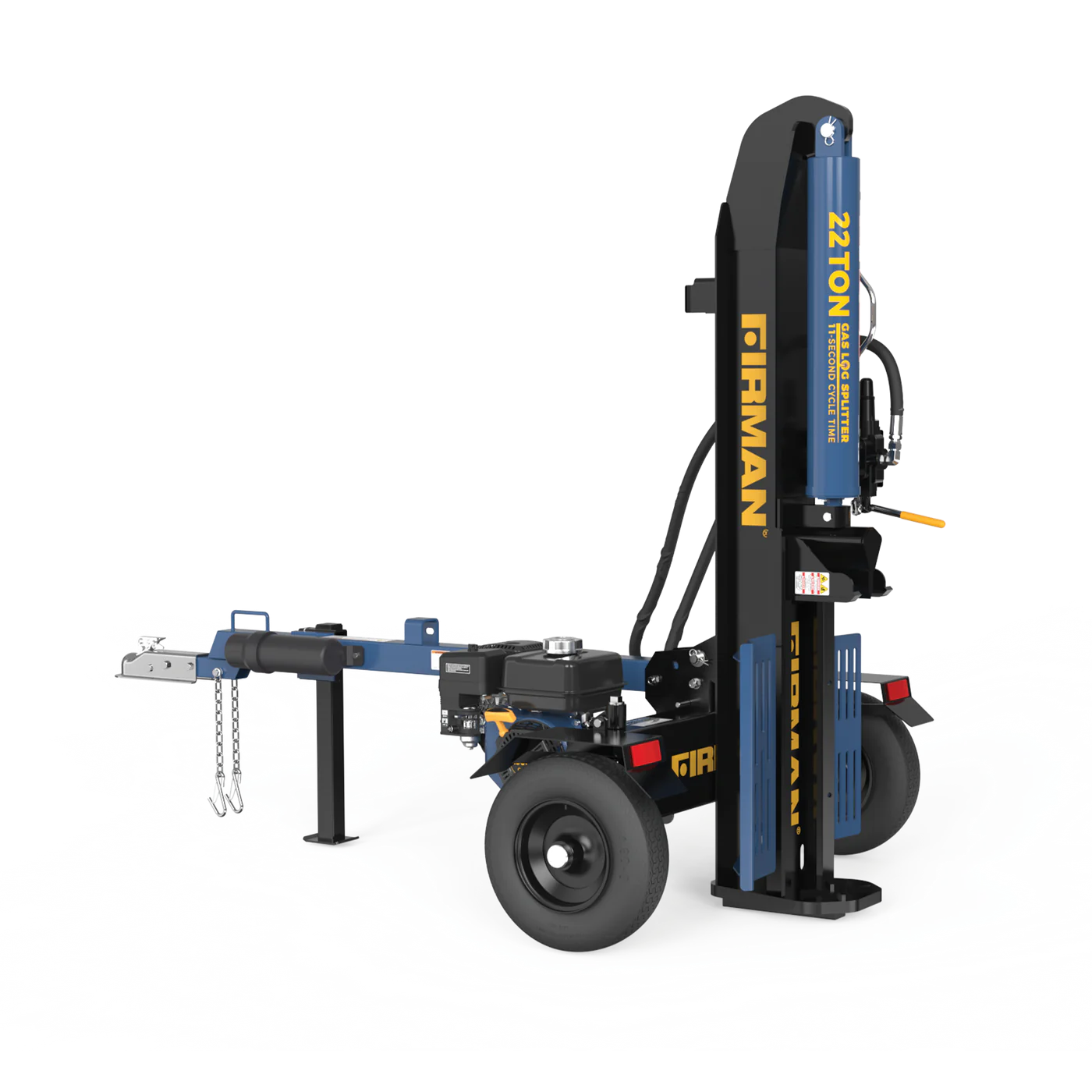 Firman GS2201 Gas Portable Log Splitter 22-Ton Vertical/Horizontal 196cc 6.5HP with Auto Return New - Image 6