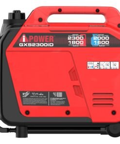 Alternative view of A-iPower GXS2300iD 1800W/2300W Generator Dual Fuel Gas Propane Low THD Inverter CO Alert New