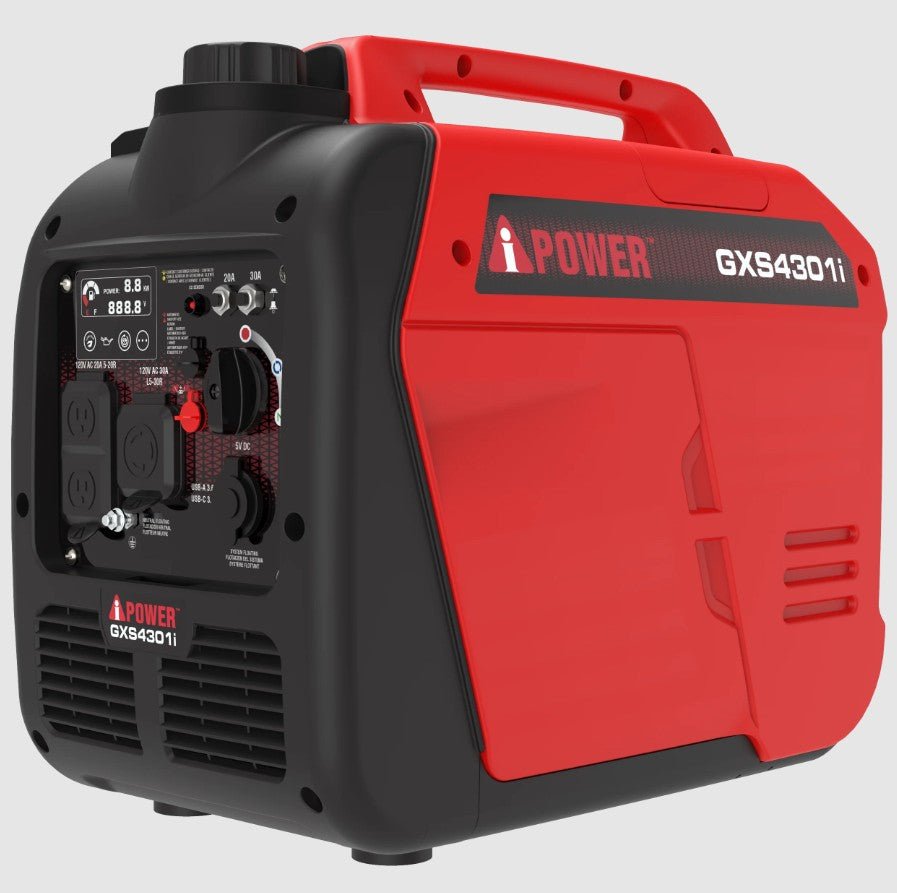 A-iPower GXS4301i 3450W/4300W Generator Gas Low THD Inverter CO Alert New - Image 2