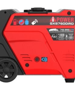 Alternative view of A-iPower GXS7600iRD 6100W/7600W Generator Dual Fuel Gas Propane Low THD Inverter CO Alert New