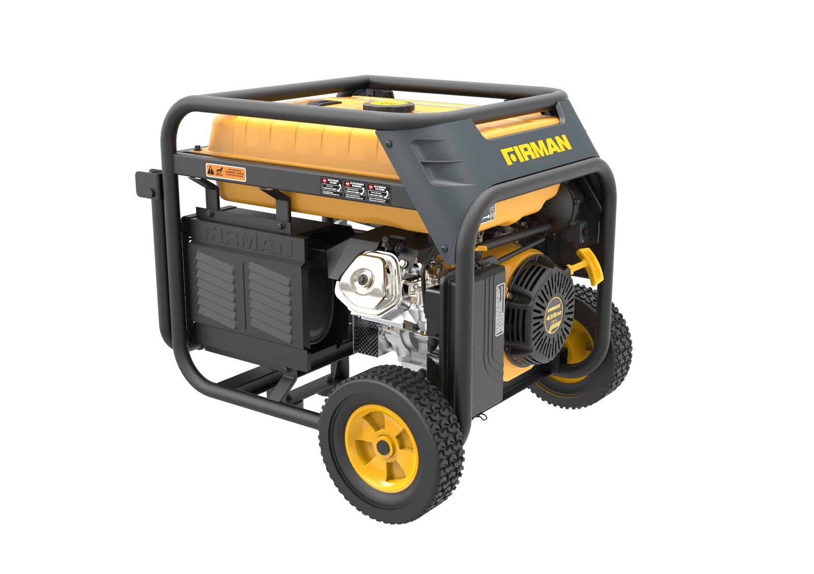 Firman H08051 8000W/10000W Electric Start Dual Fuel Gas Propane Generator New - Image 3