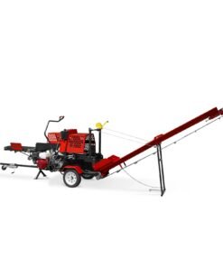 Alternative view of MechMaxx HLS20 Log Splitter Honda GX390 Firewood Processor w/ Conveyor 20 Ton 24" x 15" Log Capacity 18" Chainsaw New