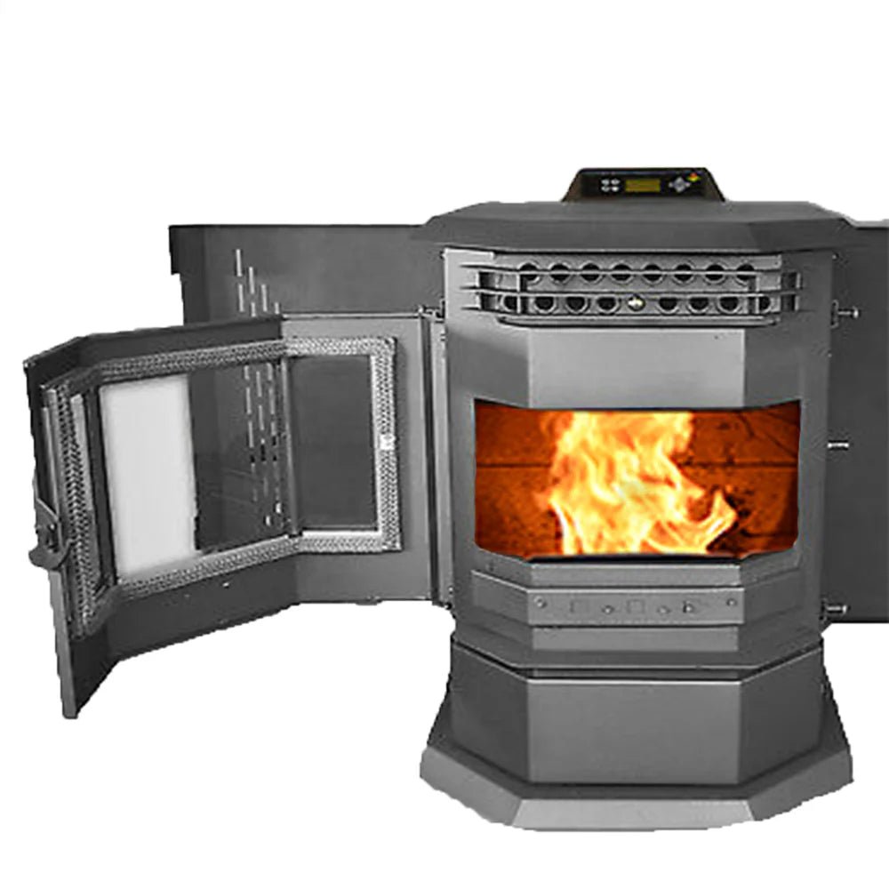 ComfortBilt HP22-SS 2,800 sq. ft. EPA Certified Auto Ignition Pellet Stove 55lb Hopper Black New - Image 5