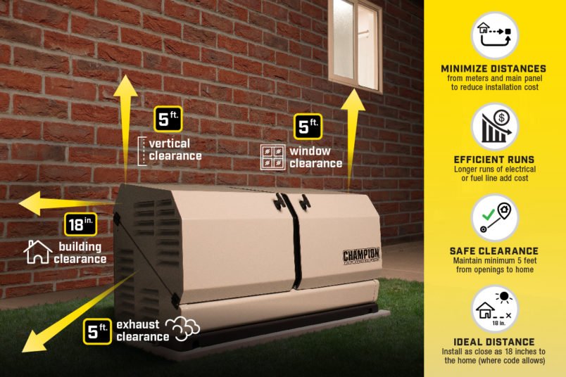 Champion 100835 14kW Home Standby Generator with 100 Amp Transfer Switch New - Image 3
