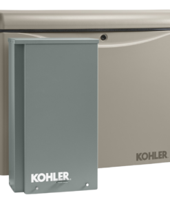 Alternative view of Kohler 20RCAL-200SELS 20KW Standby Generator Air Cooled with 200 Amp Automatic Transfer Switch and App Connect New