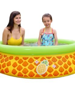 Inflatable Pineapple Kiddie Swimming Pool - 5'