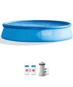 Intex 28131EH 12ft x 30in Easy Set Up Inflatable Swimming Pool with Filter Pump
