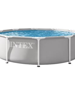 Intex: Prism Frame Premium Pool Set - 10ft x 30in, Grey, Above Ground Pool