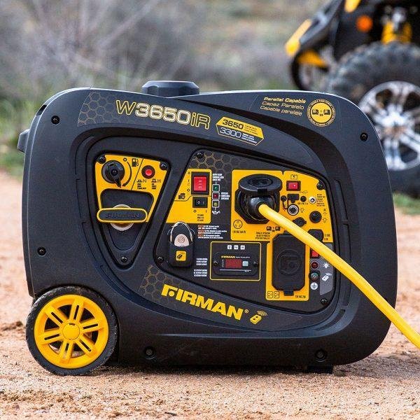 Firman W03383 30 Amp 3300W/3650W Remote Start Gas Inverter Generator New - Image 3