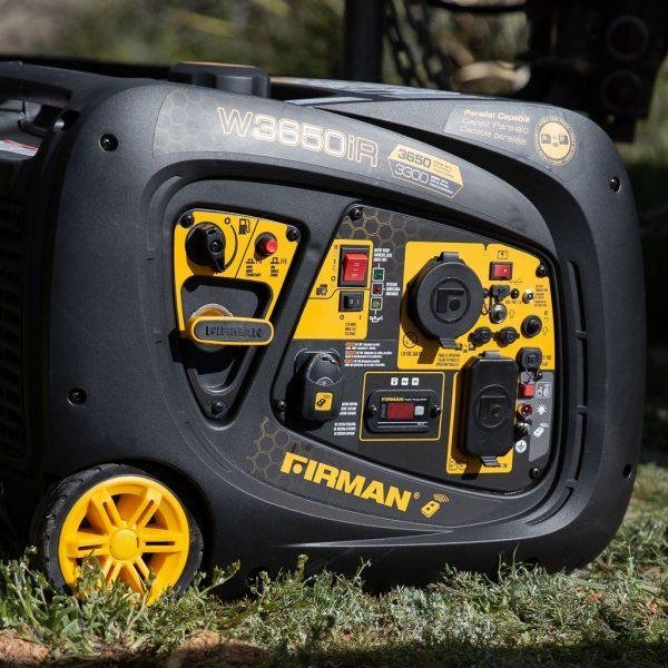 Firman W03383 30 Amp 3300W/3650W Remote Start Gas Inverter Generator New - Image 2